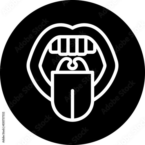 Vector Design Oral Icon Style