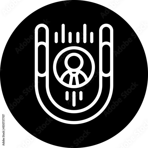 Vector Design Candidate Attraction Icon Style