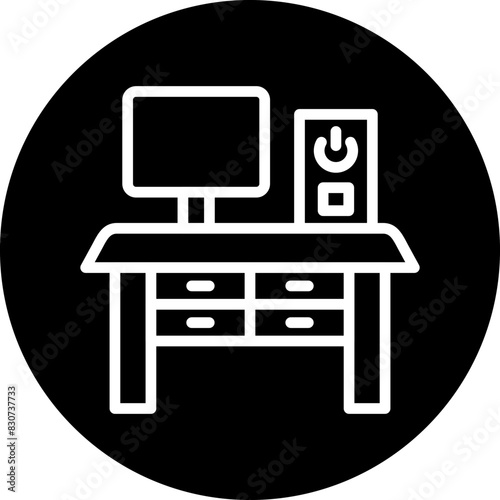 Vector Design Workplace Icon Style