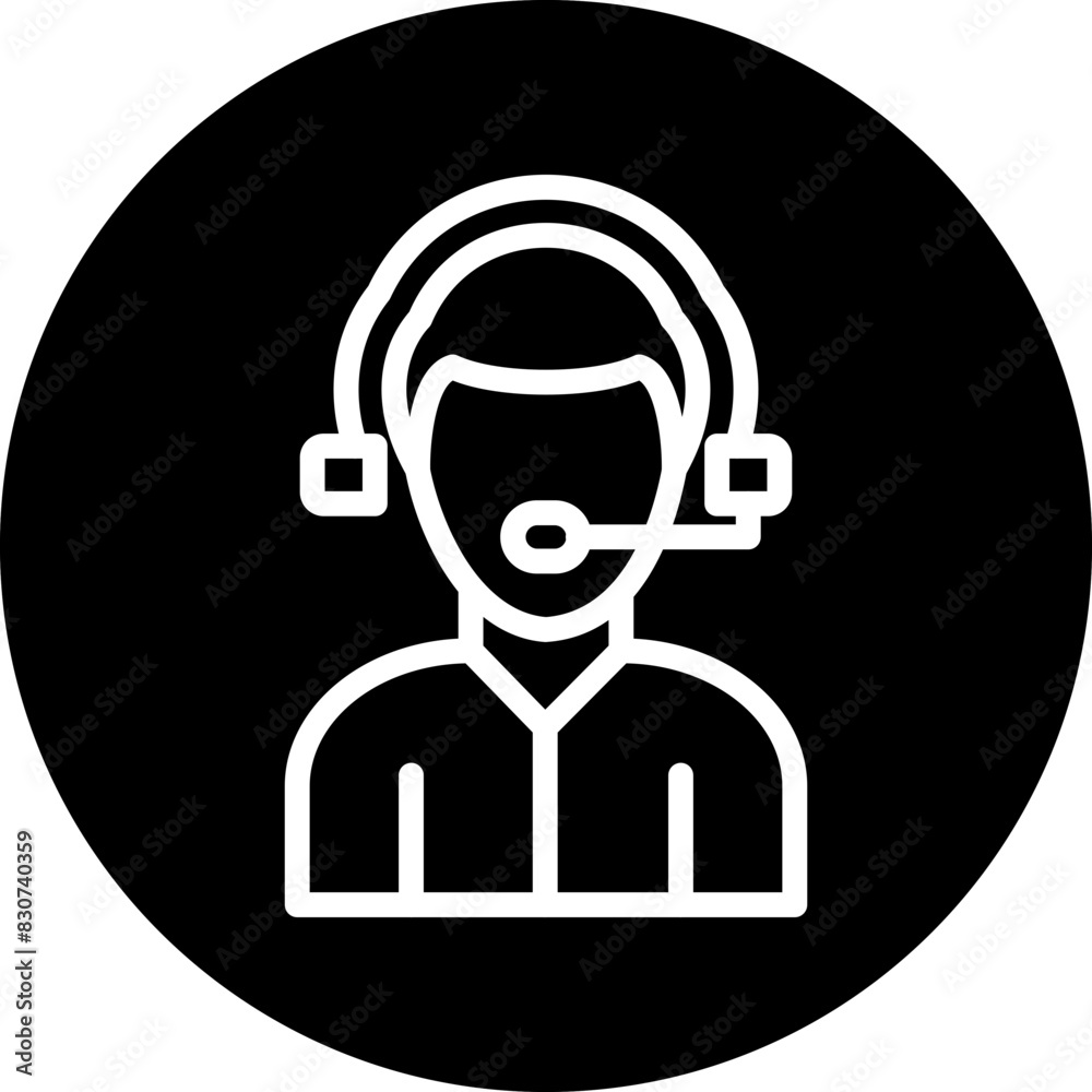 Customer Service Icon Style Customer Service Icon Style