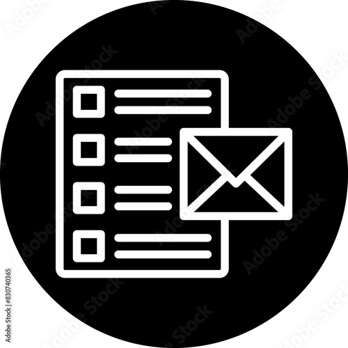 Email List Icon Style