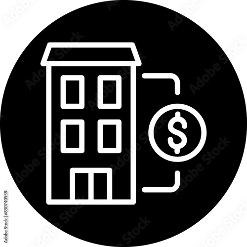 Agency Commission Icon Style