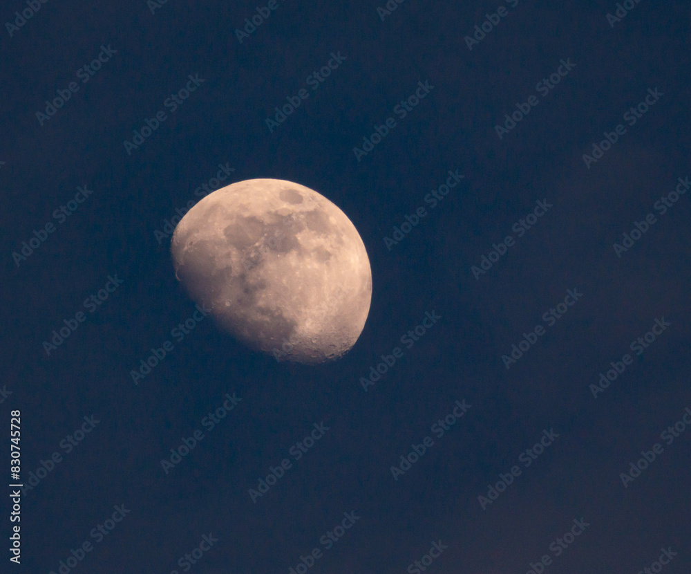 moon in the sky. astro photography. Science. moon observation. moon in the sky. astro photography. Science. moon observation.