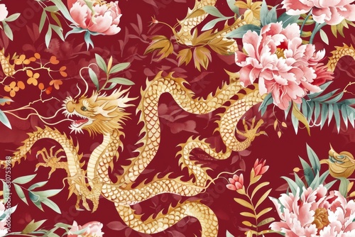 Beautiful seamless pattern