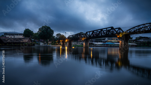 Morning at the river Kwai  Morgens am Fluß Kwai