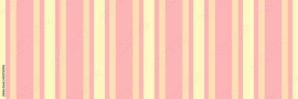 Place fabric lines pattern, tile seamless textile texture. Scenery stripe background vector vertical in light and peach puff colors. Place fabric lines pattern, tile seamless textile texture. Scenery stripe background vector vertical in light and peach puff colors.