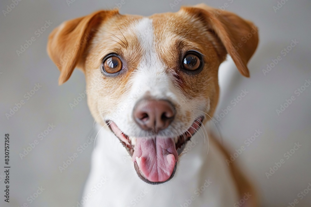 Happy Dog: A Captivating Portrait of Canine Joy Happy Dog: A Captivating Portrait of Canine Joy