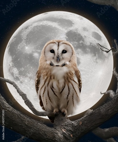 owl in the night