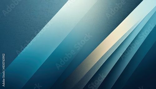 An abstract universal background for a presentation with a blue wall and beautiful highlight