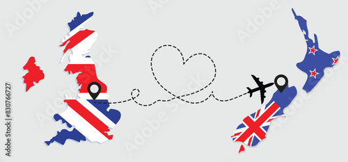 Travel to New Zealand by airplane