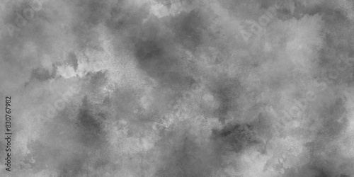 grunge stained smoke on black background, grainy and grunge Smoke Overlays background, sky with black and white cloud textured for any creative design, cover and template design. 