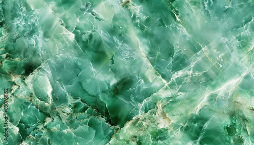 A seamless pattern background of green marble texture  offering a natural and luxurious design element