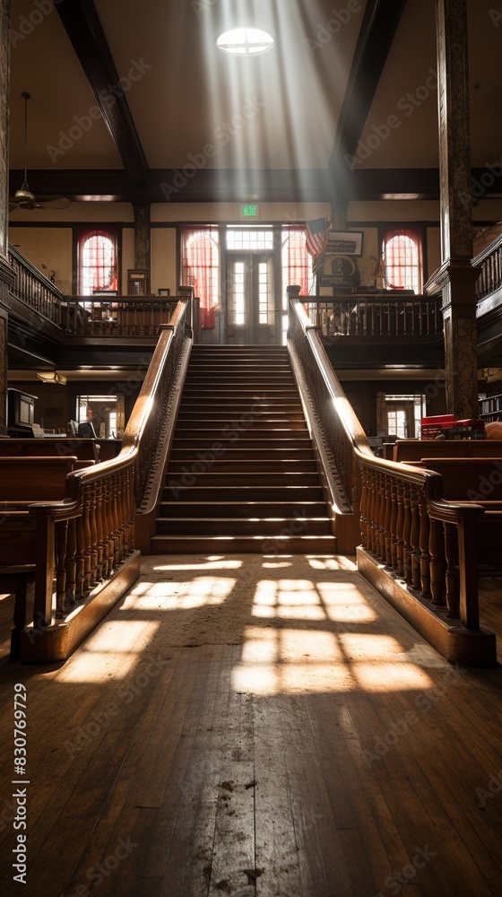 Fototapeta premium An Interior Jurisdiction Court