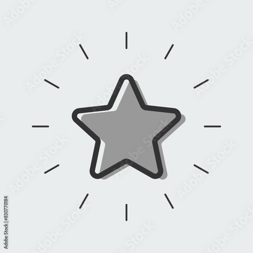 Fotografija Premium star icon. Easy editable vector design.