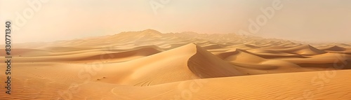 Sandboarding Across the Boundless Dunes of Dubai s Desert Landscape