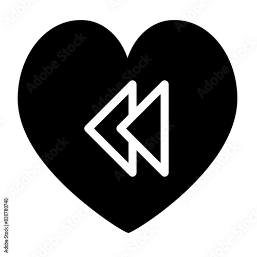 return to the previous heart glyph style