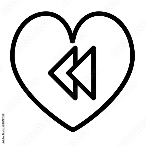 return to the previous heart line style