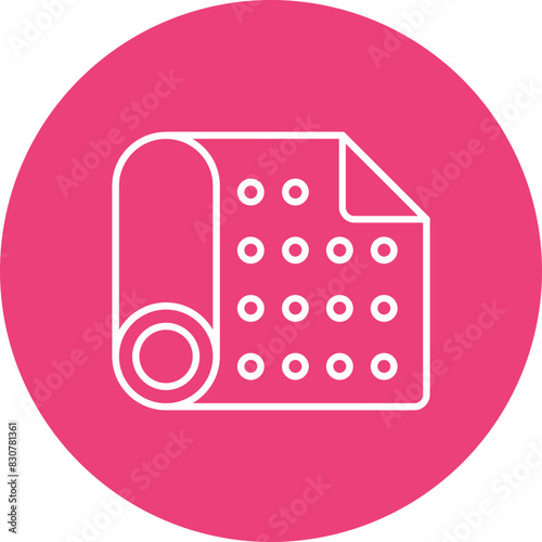 Yoga Mat Icon
