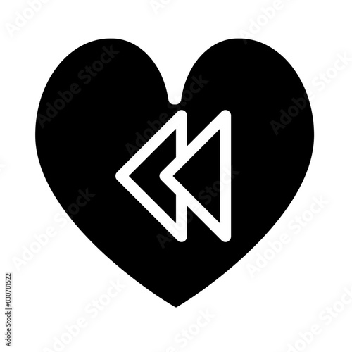 return to the previous heart solid style