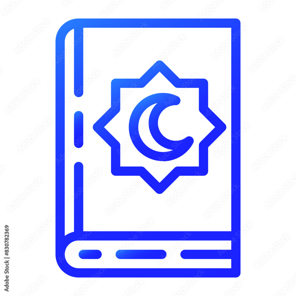 holy book al quran blue color style holy book al quran blue color style