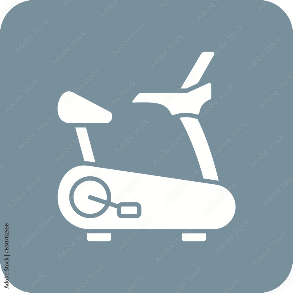 Gym Bike Icon Gym Bike Icon
