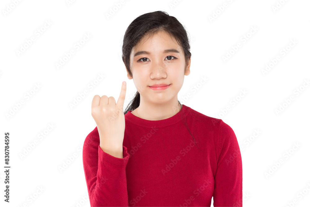asian teenage girl expressing a wish for reconcile asian teenage girl expressing a wish for reconcile