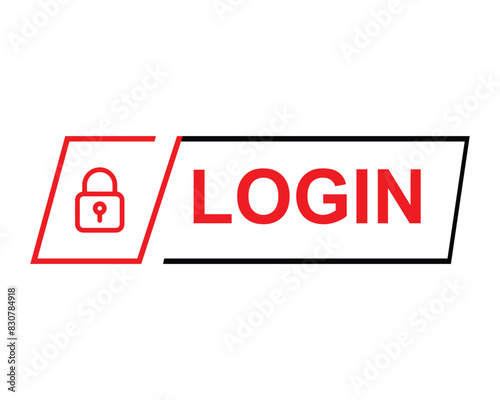 login button for web interface login icon 