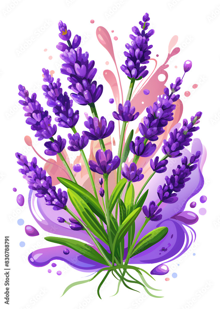 Fototapeta premium bouquet of lilac