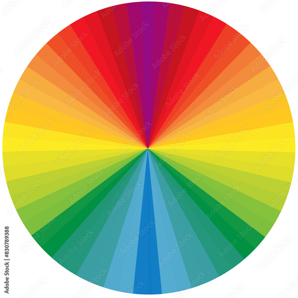 Obraz premium Couleurs palette guide