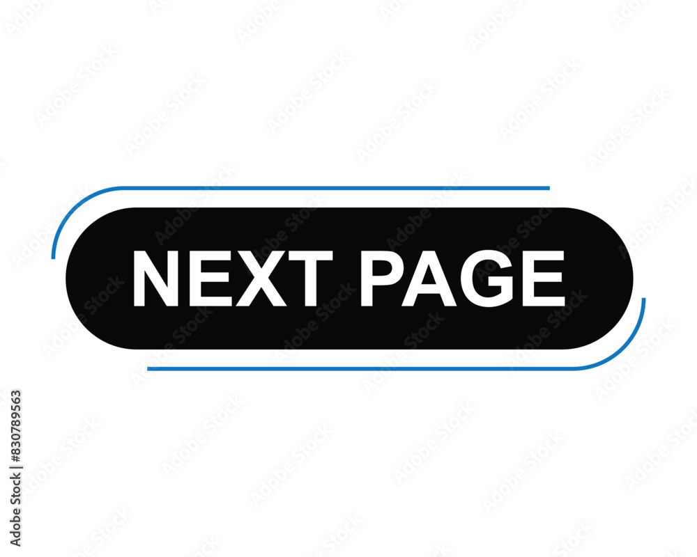 next page button vectors. sign label speech bubble next page next page button vectors. sign label speech bubble next page