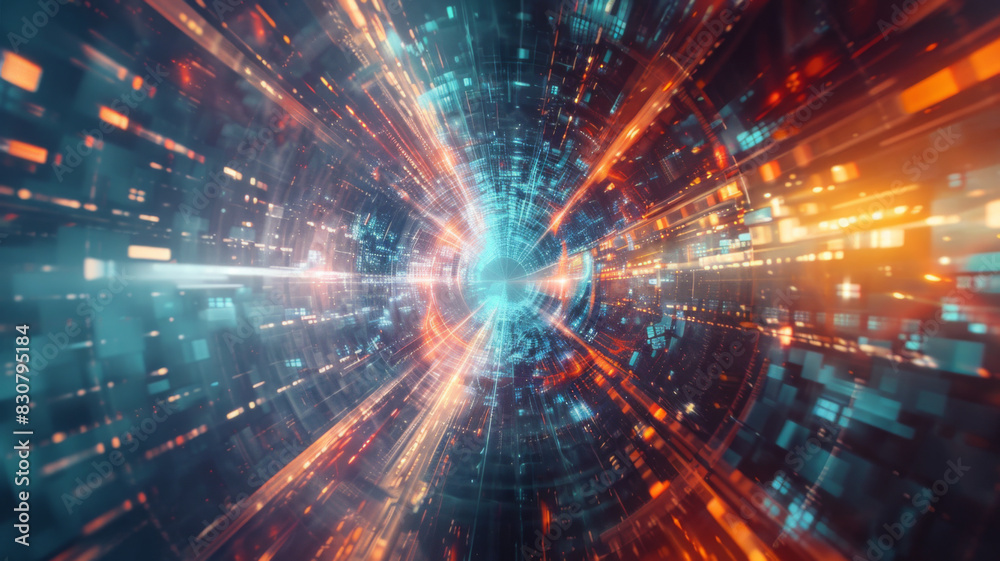 Endless horizons innovation limitless possibilities advanced technology abstract concept Endless horizons innovation limitless possibilities advanced technology abstract concept