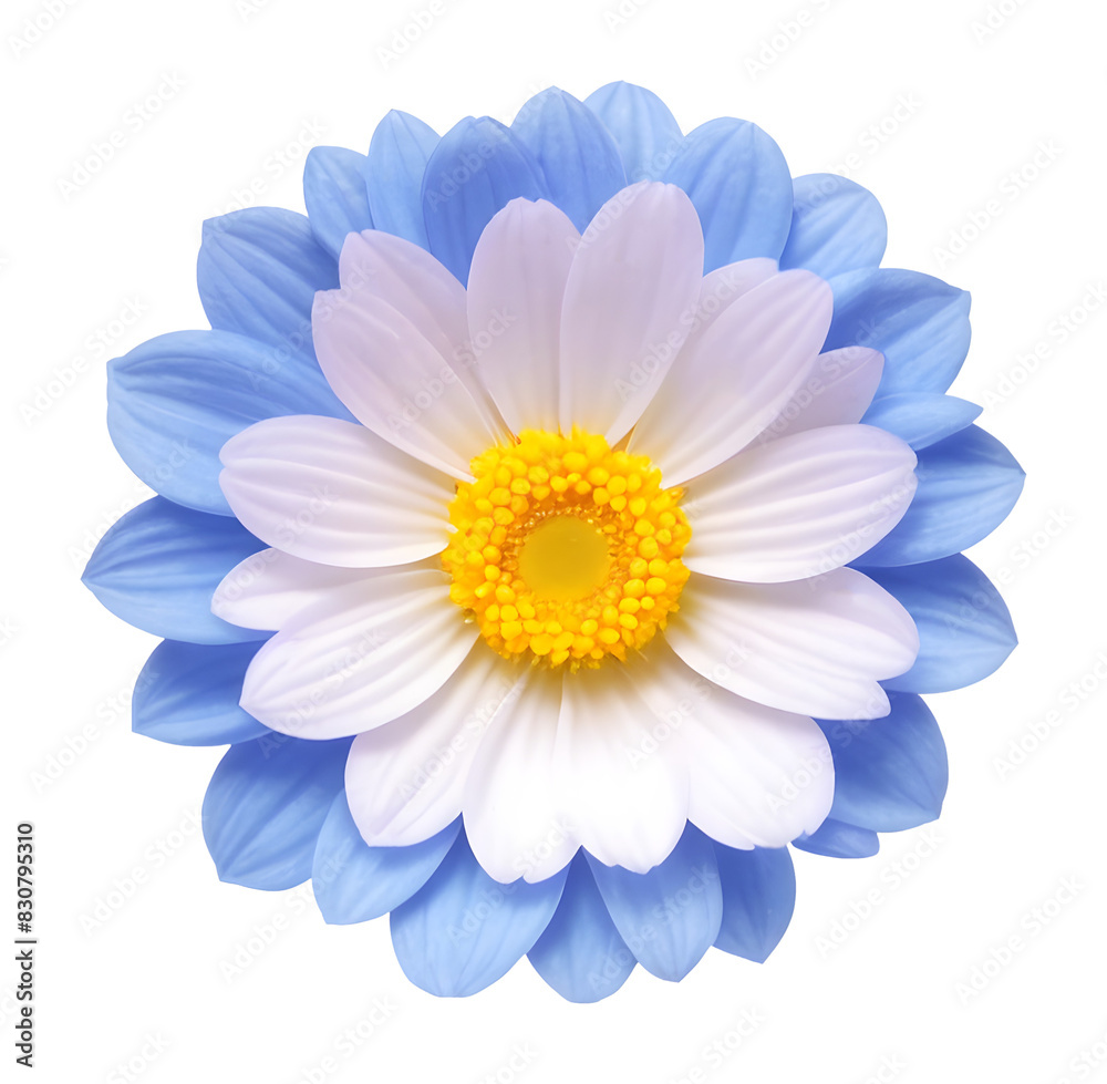 blue and white flower isolated on transparent background, extracted, png file blue and white flower isolated on transparent background, extracted, png file