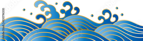 Dragon Boat Festival traditional waves