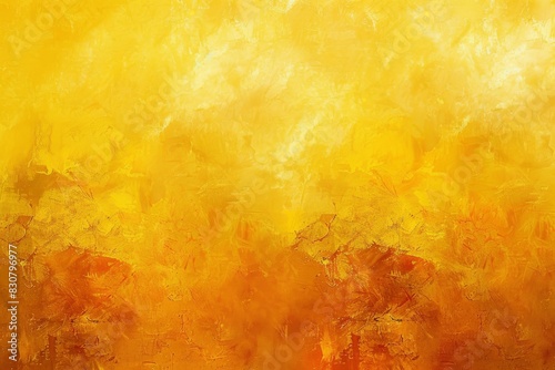 Yellow texture background in digital painting photo