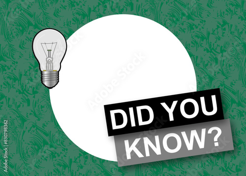 Did you know