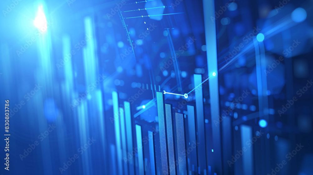 Stock market Trend Financial economy Financial investment background Stock market Trend Financial economy Financial investment background