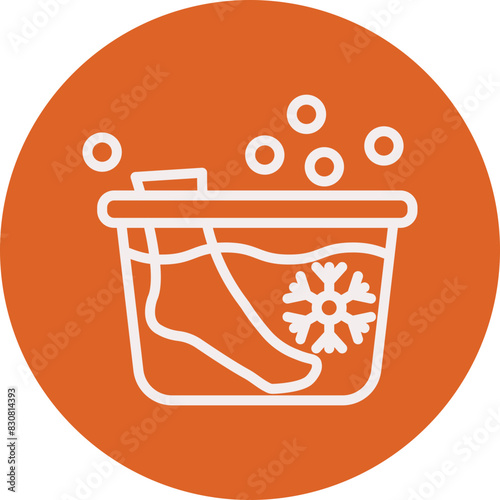 Soak Icon line circle icon