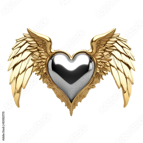 heart with wings