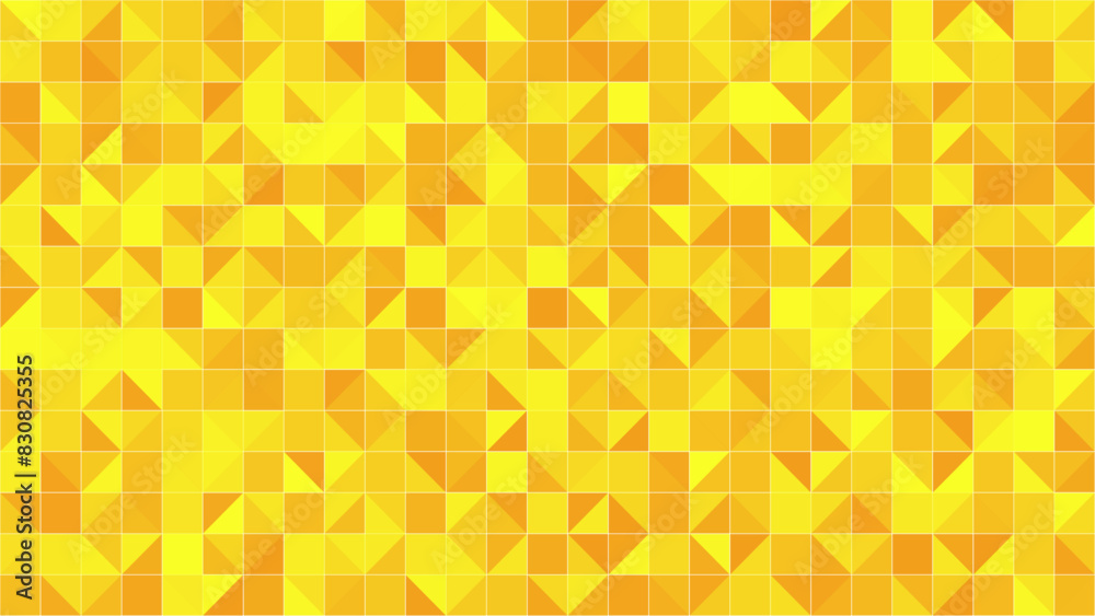 Abstract golden triangular mosaic texture pattern background. Abstract golden triangular mosaic texture pattern background.
