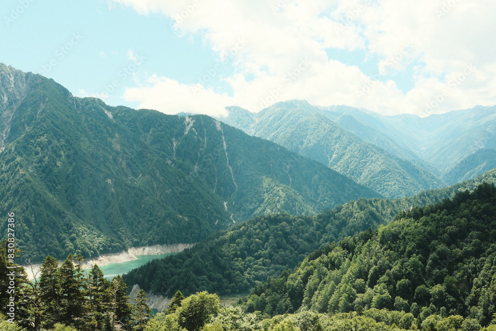山と空と川 山と空と川