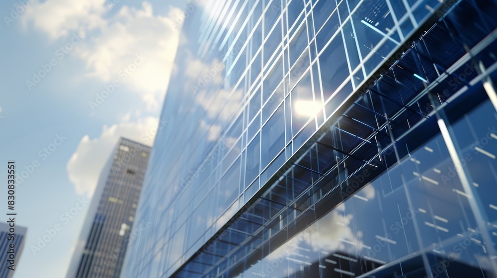 Company solar panels installation, close up, renewable energy initiative, realistic, Overlay, corporate headquarters backdrop