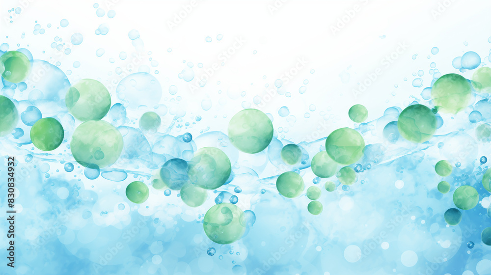 blue green bubbly watercolor background blue green bubbly watercolor background