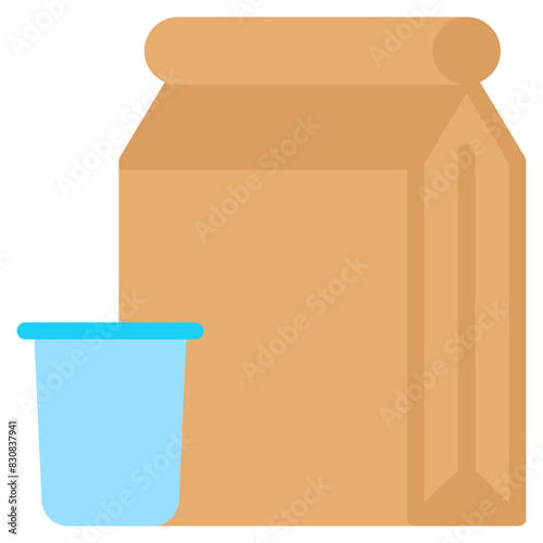 food icon with flat style. Suitable for website design, logo, app and UI. Based on the size of the icon in general, so it can be reduced.