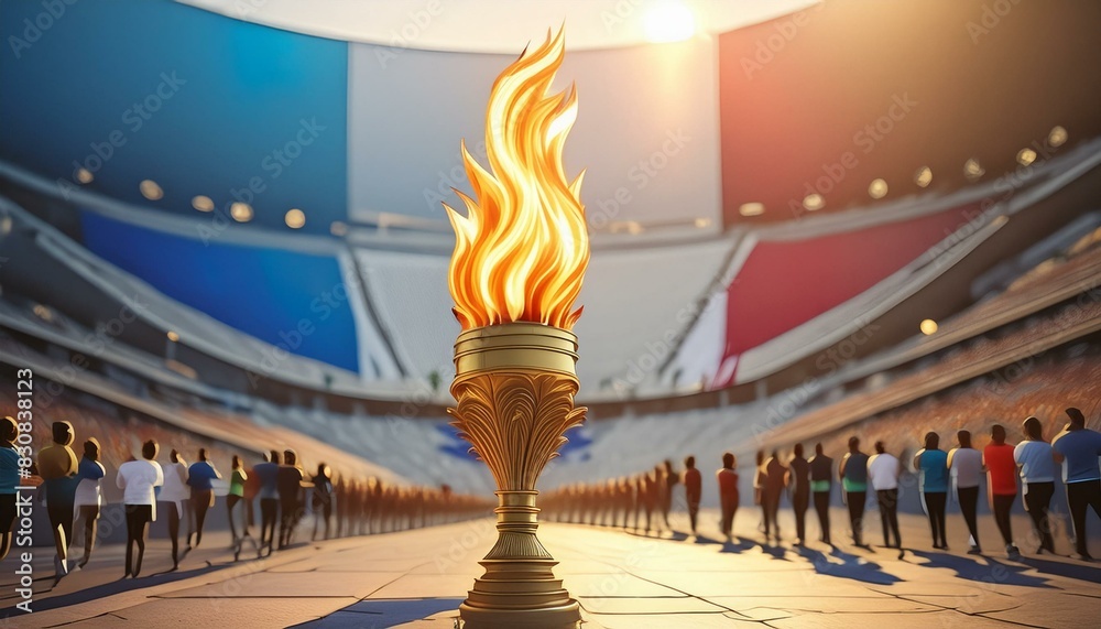 Torch of the olympics