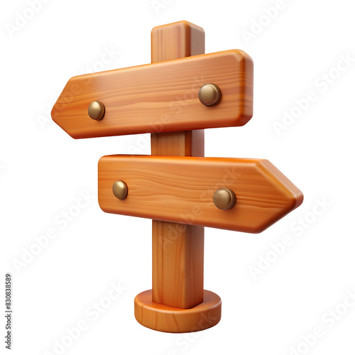 wooden sign board