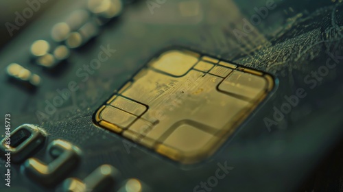 A close up of a credit card with the numbers 6 and 8 on it