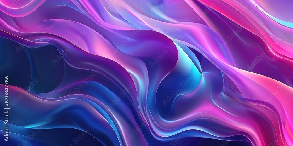 purple blue abstract wavy background