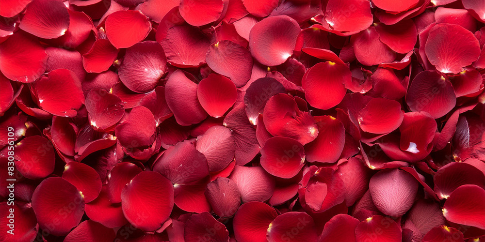 Rose Flower Petals Background