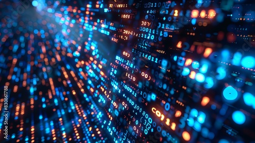 Wallpaper Mural Digital Code Matrix Background Torontodigital.ca