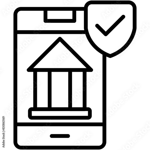 Mobile Banking Icon